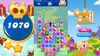 Candy crush saga level 1070 ।Super Hard level। No boosters। Candy crush 1070 help। Sudheer CC Gaming