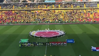 Colombia Vs Panamá Himnos