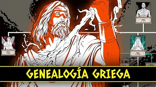 El Árbol Genealógico de la Mitología Griega | Mitos & Leyendas