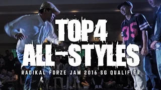 SakuraCtrl vs JSS | All-Styles Top4 | Radikal Forze Jam 2016 SG Qualifiers | RPProductions