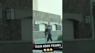 TRAIN HORN PRANKS