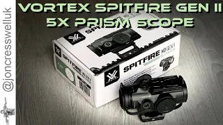 Spitfire HD Gen 2 5x Prism Scope: Unbox, Specifications & Features