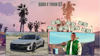 Audie💰Tron GT 2018! Finally😏Franklin's New Car Delivery Gone Ultimate Wrong🥵 | GTA 5 Pakistan Modded