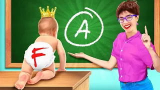 FUI ADOPTADA POR EL DIRECTOR || Estudiante rico VS. pobre en la escuela por 123 GO! GOLD