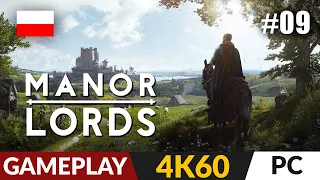 Manor Lords PL 🌱 #9 - odc.9 🔨 Nowa osada | Gameplay po polsku 4K