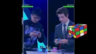 cubo rubik feliks zemdegs en the brain china semifinal ( en español)