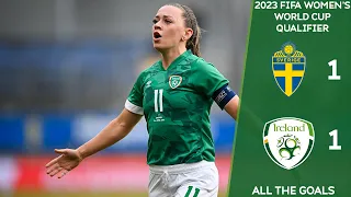 ALL THE GOALS | Sweden WNT 1-1 Ireland WNT - 2023 FIFA Women's World Cup Qualifier