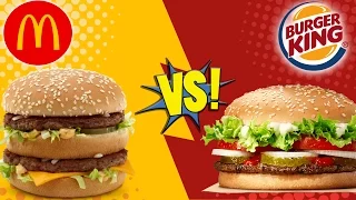McDonald's Big Mac vs BK Whopper
