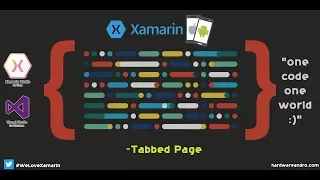 Xamarin - Tabbed Page