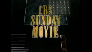CBS Sunday Night Movies bumpers 1989