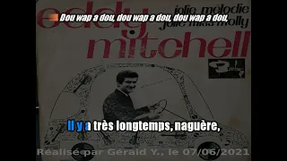 Eddy Mitchell_Jolie mélodie (E. Cochran_Cherished memories)(1966)karaoké