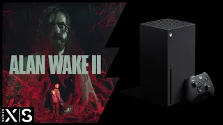 Xbox Series X | Alan Wake 2 | Graphics test /First Look