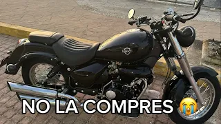 ❎Fallas comunes DE LA TC 250 DE ITALIKA 2024 😭 moto 🏍️