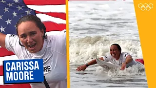 How Carissa Moore became the first ever Olympic champ in women’s surfing! | Wait For It Tokyo 2020