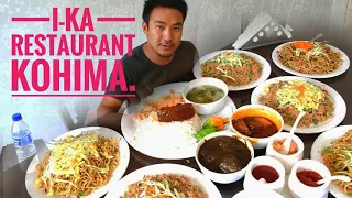 I - KA restaurant invited me for Dinner || kohima highschool junction.