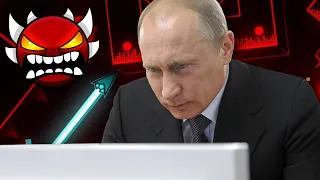 Путин проходит Slaughterhouse | Geometry Dash