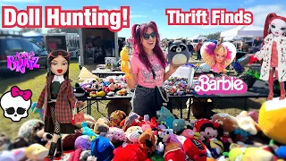 TOY HUNTING! THRIFTING! Bratz, Monster High, Barbie, Rainbow High DOLLS
