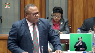 Fijian Minister for Defence supports the 2022 - 2023 National Budget