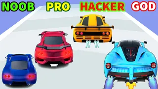 Race Master 3D - Noob vs Pro vs Hacker vs God