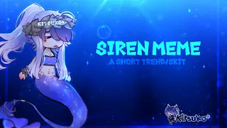 .• Siren/Mermaid Meme | Old trend/skit | 400 sub special •.