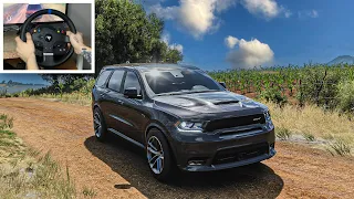 Dodge Durango SRT 2018 - Forza Horizon 5 Steering Wheel Gameplay