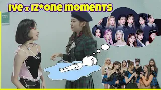 IVE moments to watch if you're both DIVE/WIZ*ONE (IVE x IZONE moments)