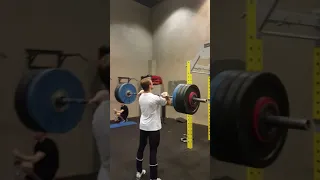 Jerk from rack 117,5 kg