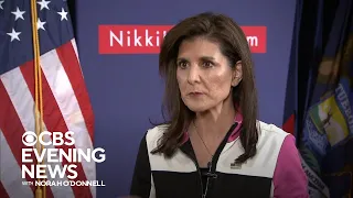 Nikki Haley discusses her campaign's future