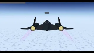 SR-71 Blackbird Mach 3 cruise (FlightGear 2020.3)