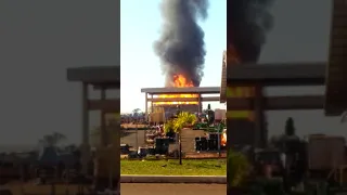 Explosão em tanque de usina queimou 11 milhões de litros de etanol