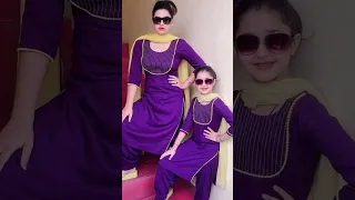 Mother and daughter matching dresses Latest designs || Mama And Baby Matching Suits || Love 😘💗😘💗