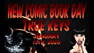 Key Comics To Invest In On New Comic Book Day 1/15/2020 "Top Picks and Hot Pick Previews" BUY SMART