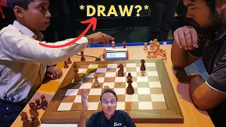 13-year-old Pragg offers a draw to Hikaru Nakamura | Commentary by Sagar