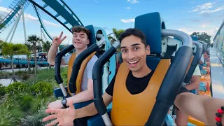 Riding My Favorite Rides At SeaWorld & Cinco De Mayo At Universal Orlando With Friends!