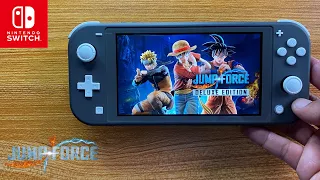 Jump Force - Deluxe Edition Nintendo Switch Lite Gameplay