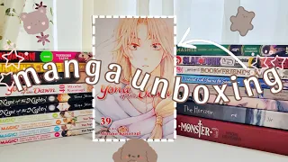 ✨️chill manga haul + unboxing ✨️ | Kinokuniya, crunchyroll | Yona, dandadan, cherry magic