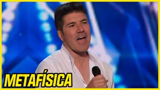 O Jurado Simon Cowell cantou no palco?! Metafísica | AGT