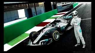 GT Sport: Lewis Hamilton F1 W08 EQ Power+ Car Gameplay at Monza