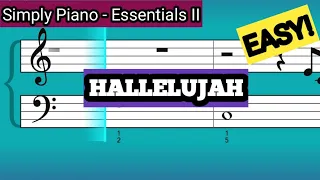 Simply Piano| Hallelujah |Essentials II |Piano Tutorial