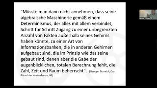 Bedeutende Denker in China und Europa über das Wahrsagen und den freien Willen