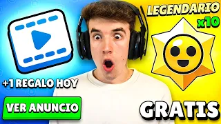 NUEVOS ANUNCIOS Y ABRO 10 DROPS LEGENDARIOS GRATIS en BRAWL STARS