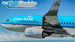 MICROSOFT FLIGHT SIMULATOR // PMDG 737 KLM