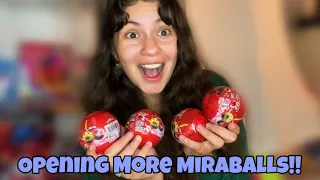 Unboxing More Miraculous Miraballs!!