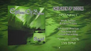 CHILDREN OF BODOM - Downfall - 100% Tempo (199 BPM) Backing Track