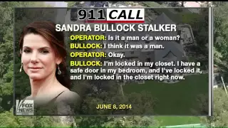 Sandra Bullock's 911 call played in court