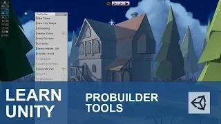 Unity Probuilder : Introduction