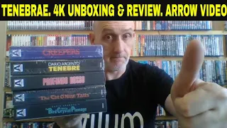 Tenebrae. 4K Arrow Video Unboxing and review Dario Argento