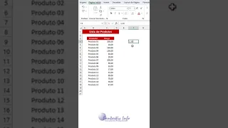 Calcular Percentual de Aumento sobre Preços sem Fórmula