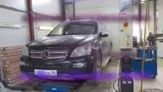 Замена катализатора, удаление сажевого фильтра на Mercedes Benz W164