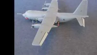 Hercules AC-130 Spectre Gunship Scale Model Build